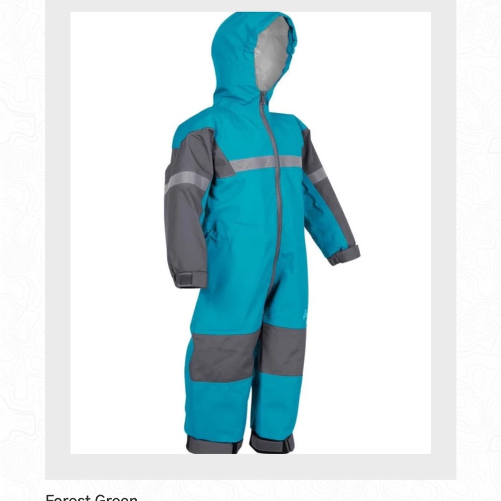 OAKI Blue and Gray Outdoor Jacket